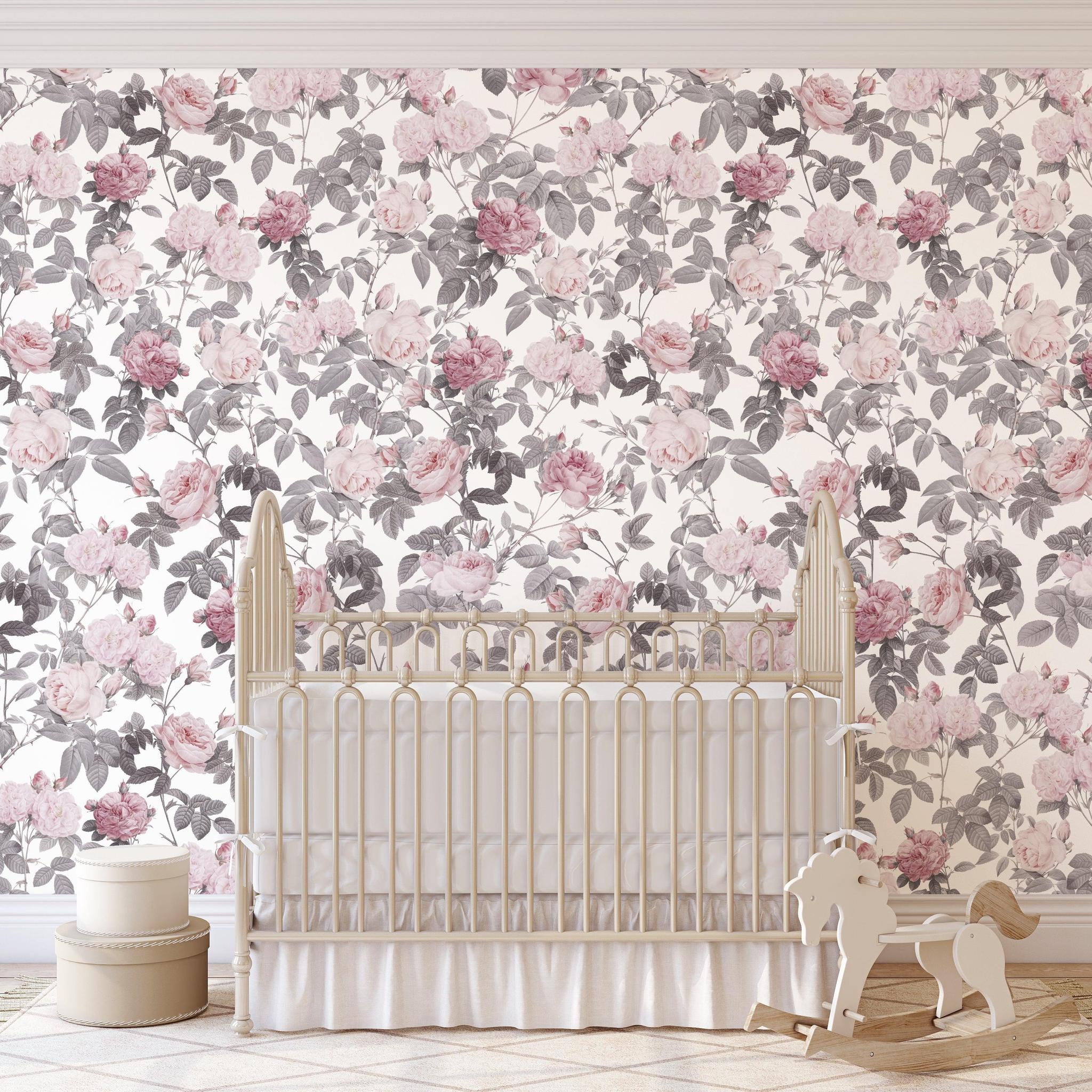 Secret Garden (White) Wallpaper - Image 2