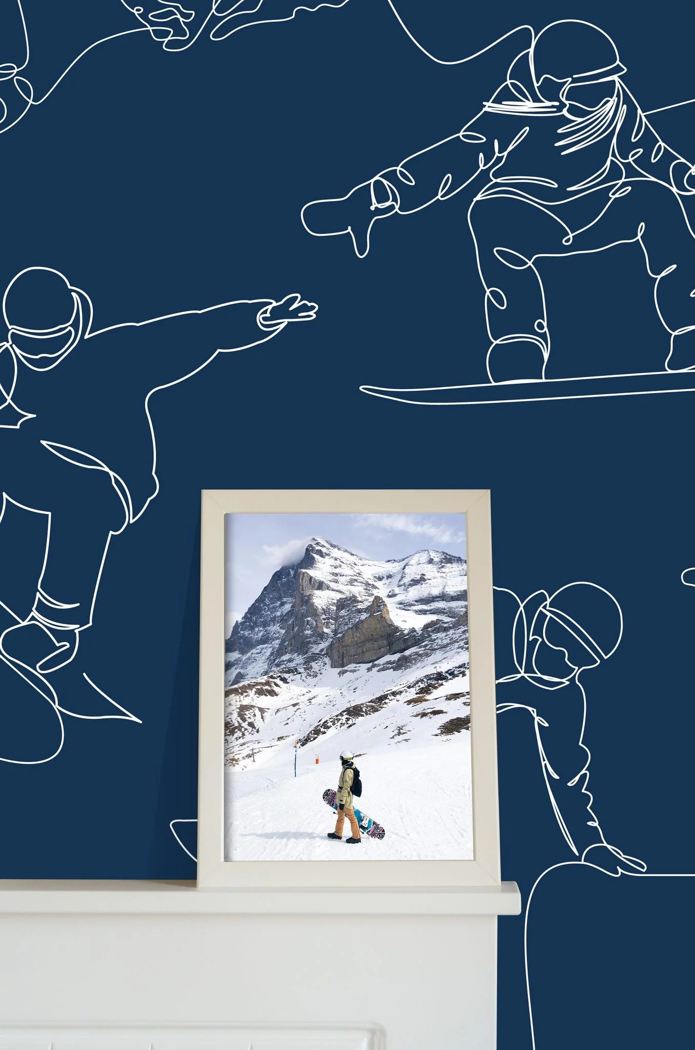 Summit (Blue) Wallpaper - Image 3