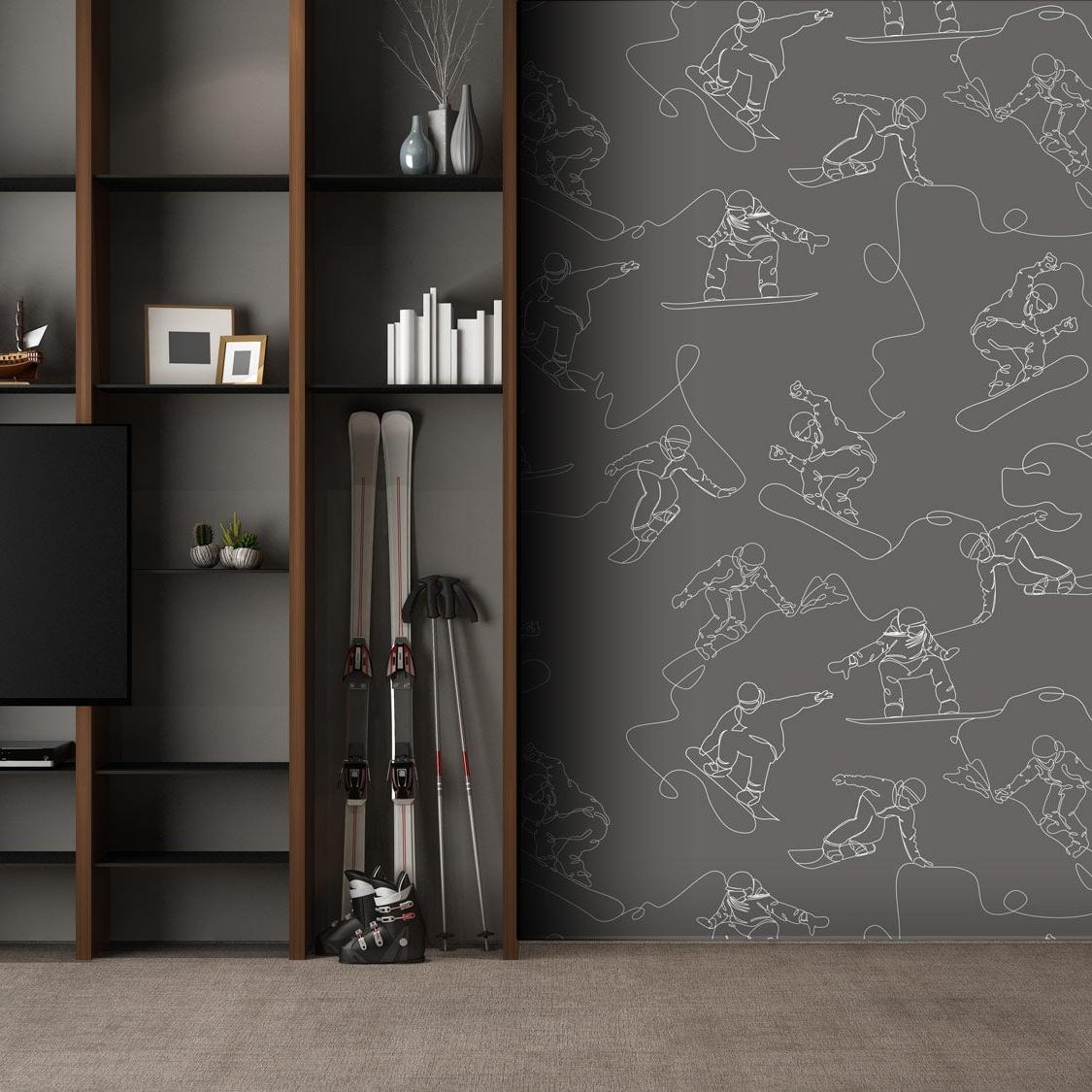 Summit (Grey) Wallpaper - Image 2