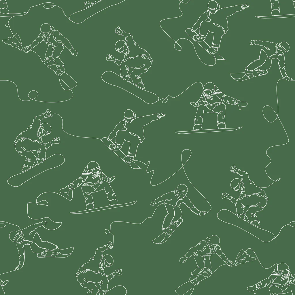 Summit (Green) Wallpaper - Image 3