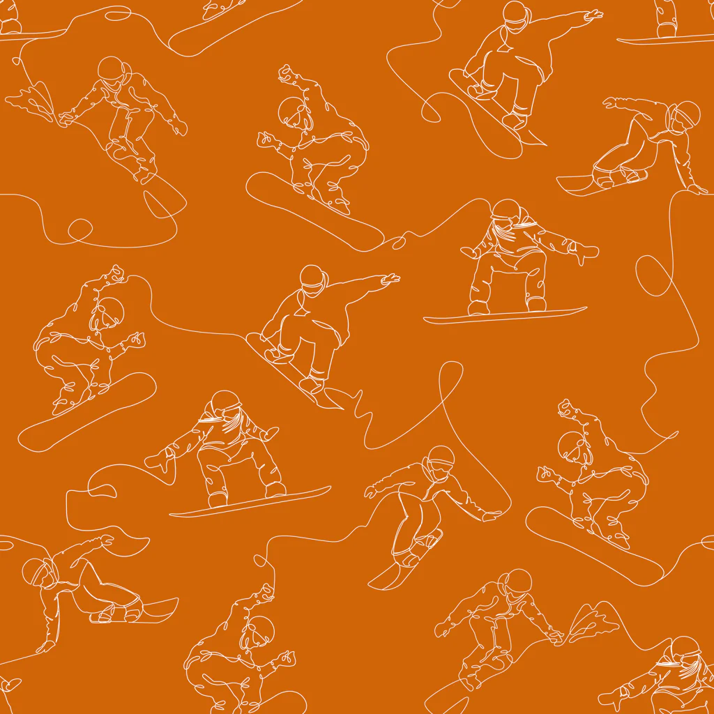 Summit (Orange) Wallpaper - Image 3
