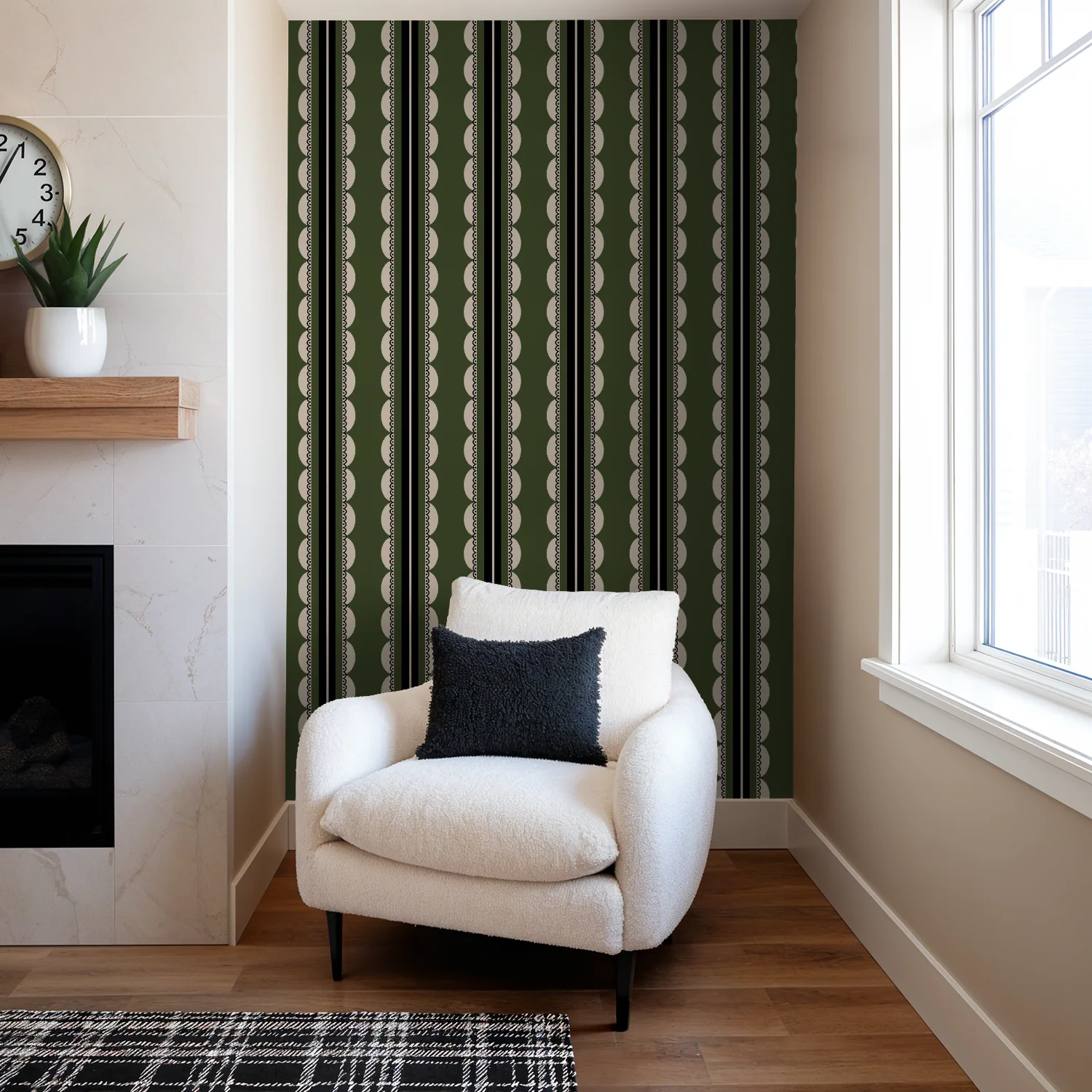 Sunday Scallop (Dark Green) - Image 5
