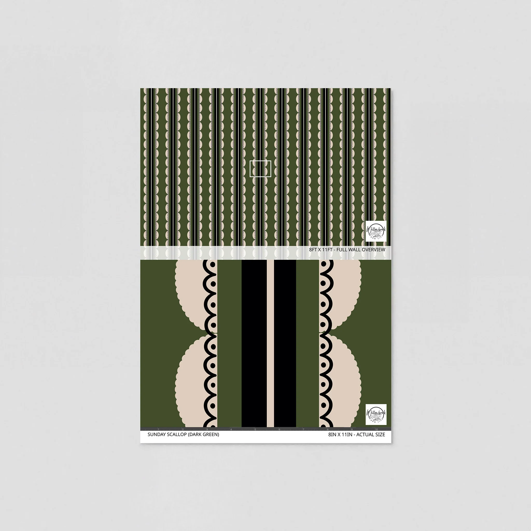 Sunday Scallop (Dark Green) - Image 6