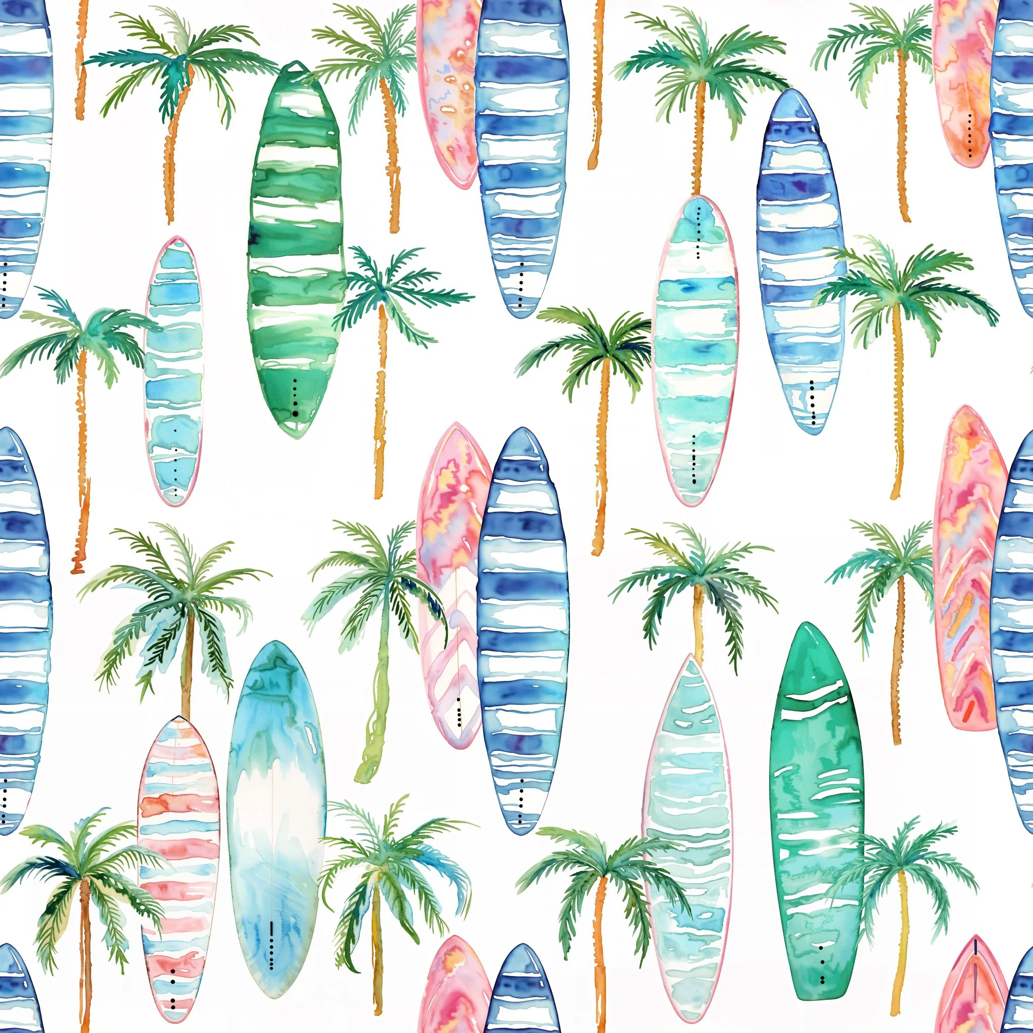 Surfer's Paradise Wallpaper - 10 FT H X 15.8 FT W LUXE - Image 2