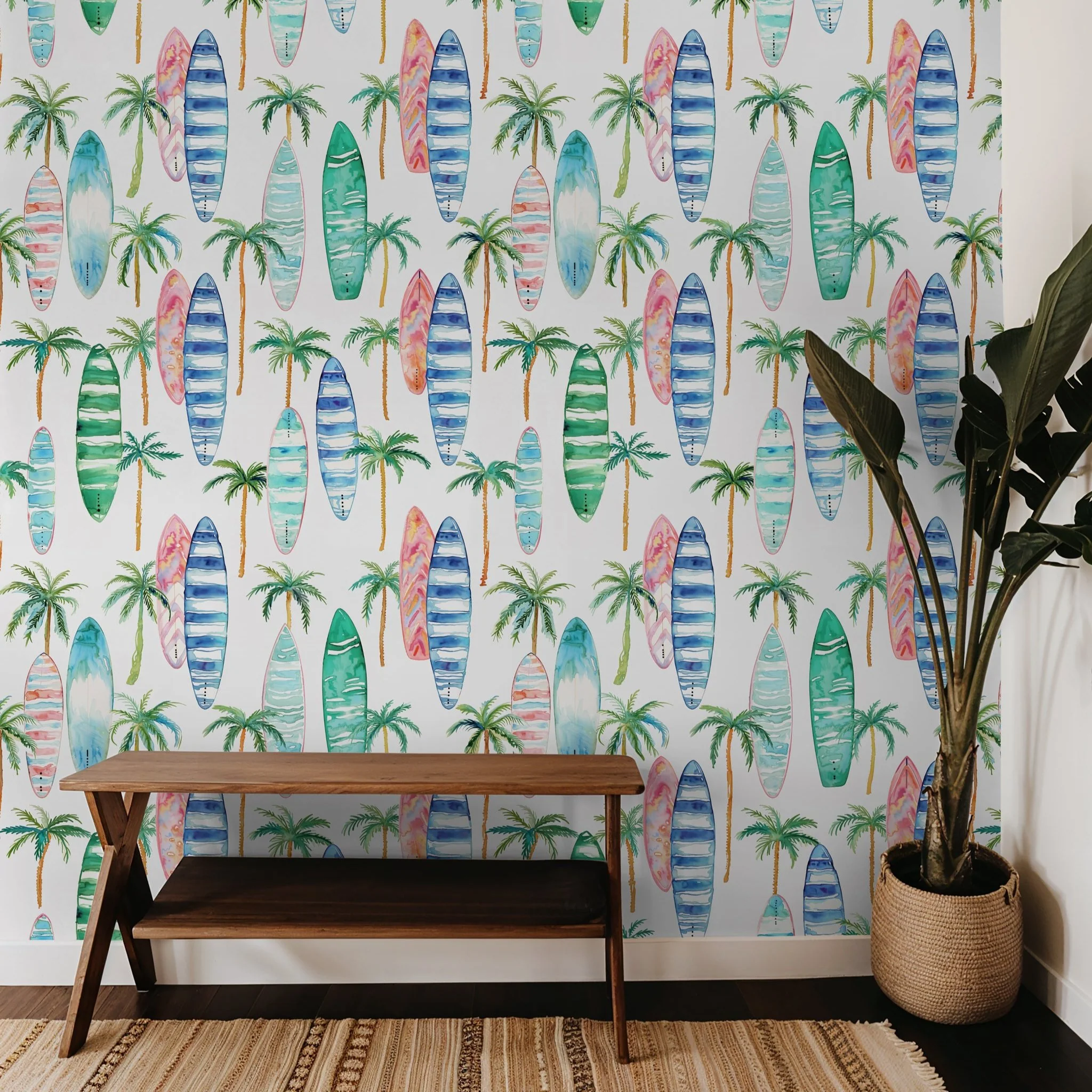 Surfer's Paradise Wallpaper - 10 FT H X 15.8 FT W LUXE - Image 3