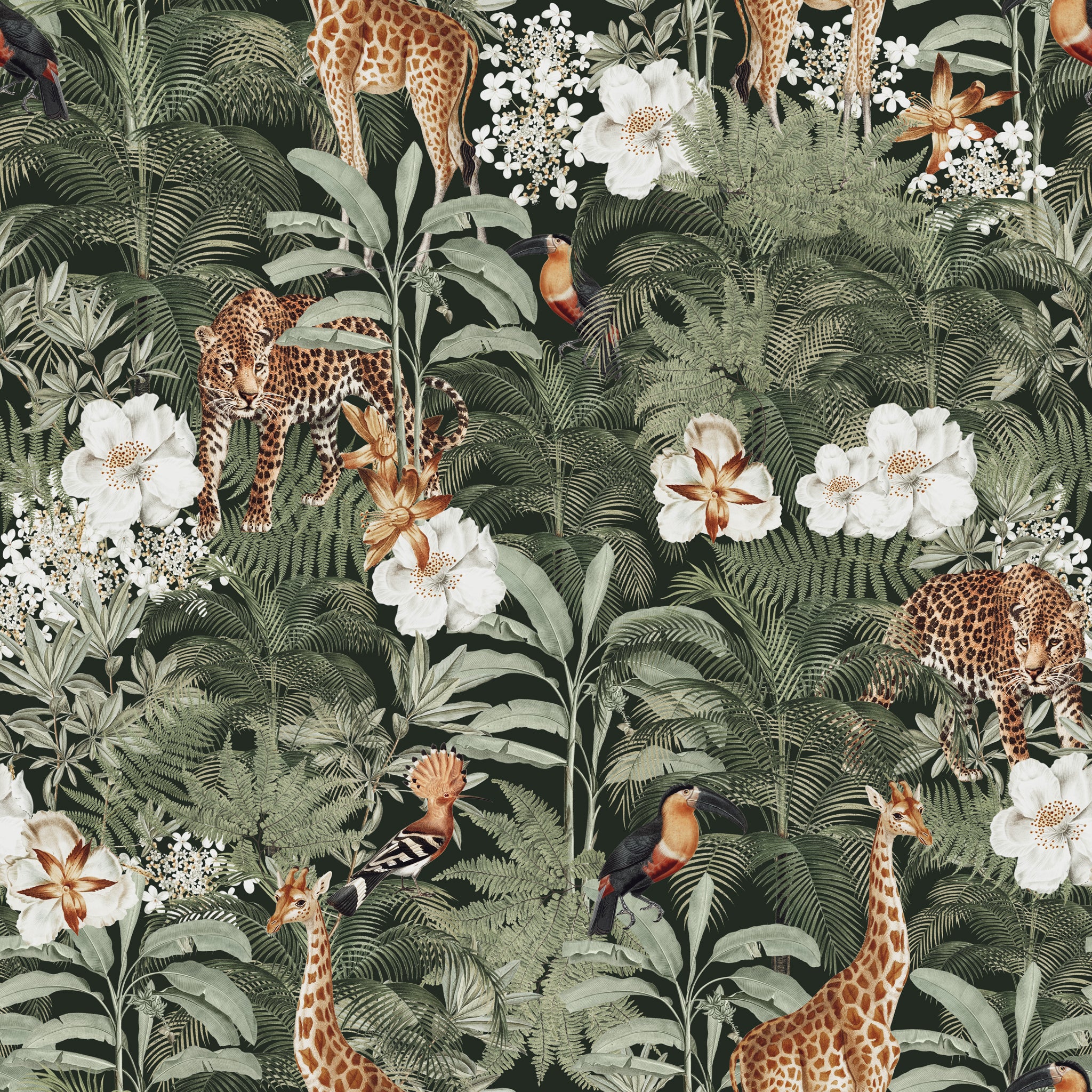 Tanzania (Green) Wallpaper - Image 5