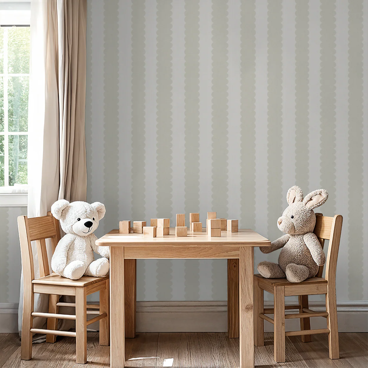 Teddy Scallop (Medium) Wallpaper - Image 5