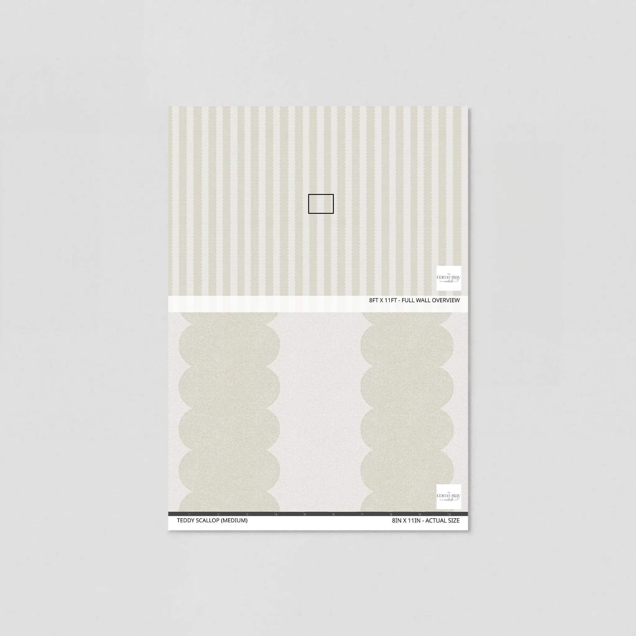 Teddy Scallop (Medium) Wallpaper - Image 6