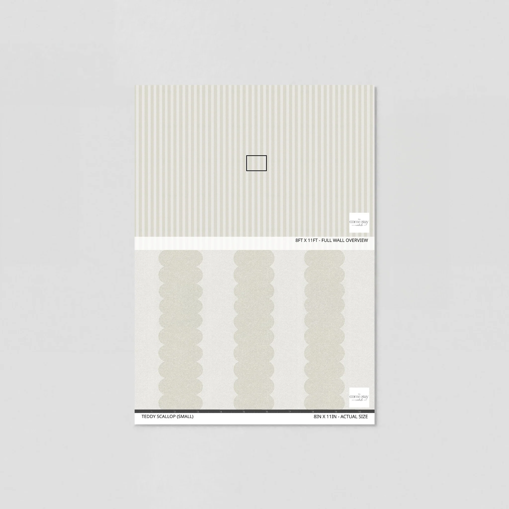 Teddy Scallop (Small) Wallpaper - Image 6