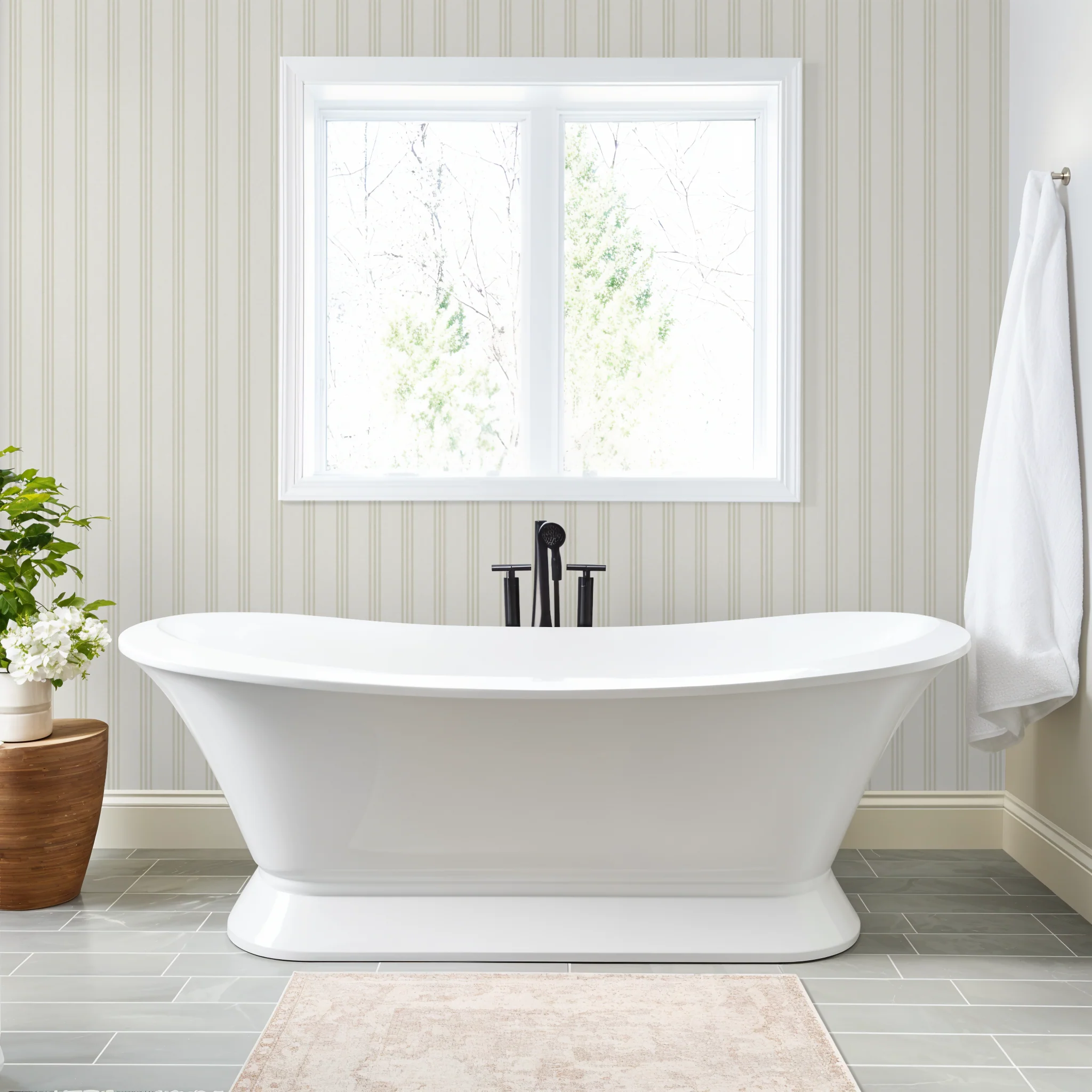 The Andrew Small (Beige) Wallpaper - Image 5