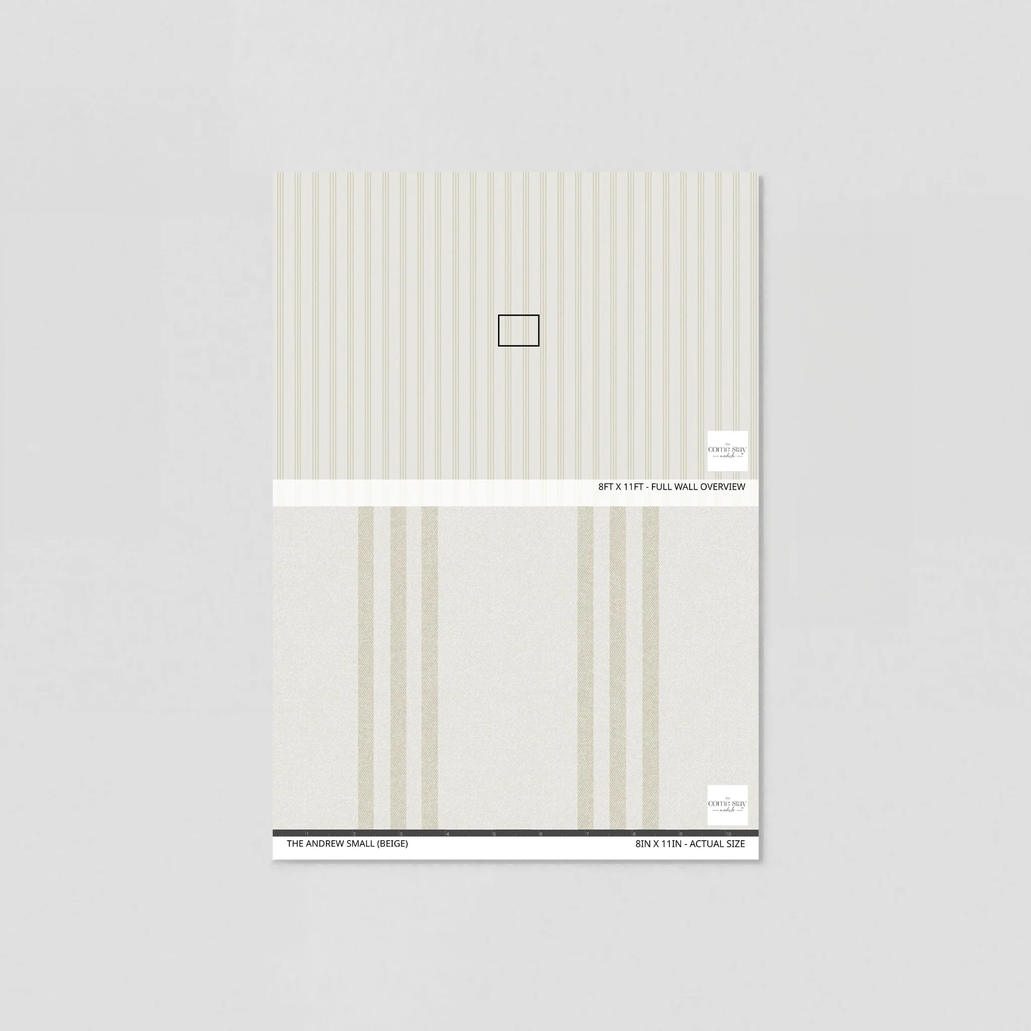 The Andrew Small (Beige) Wallpaper - Image 6