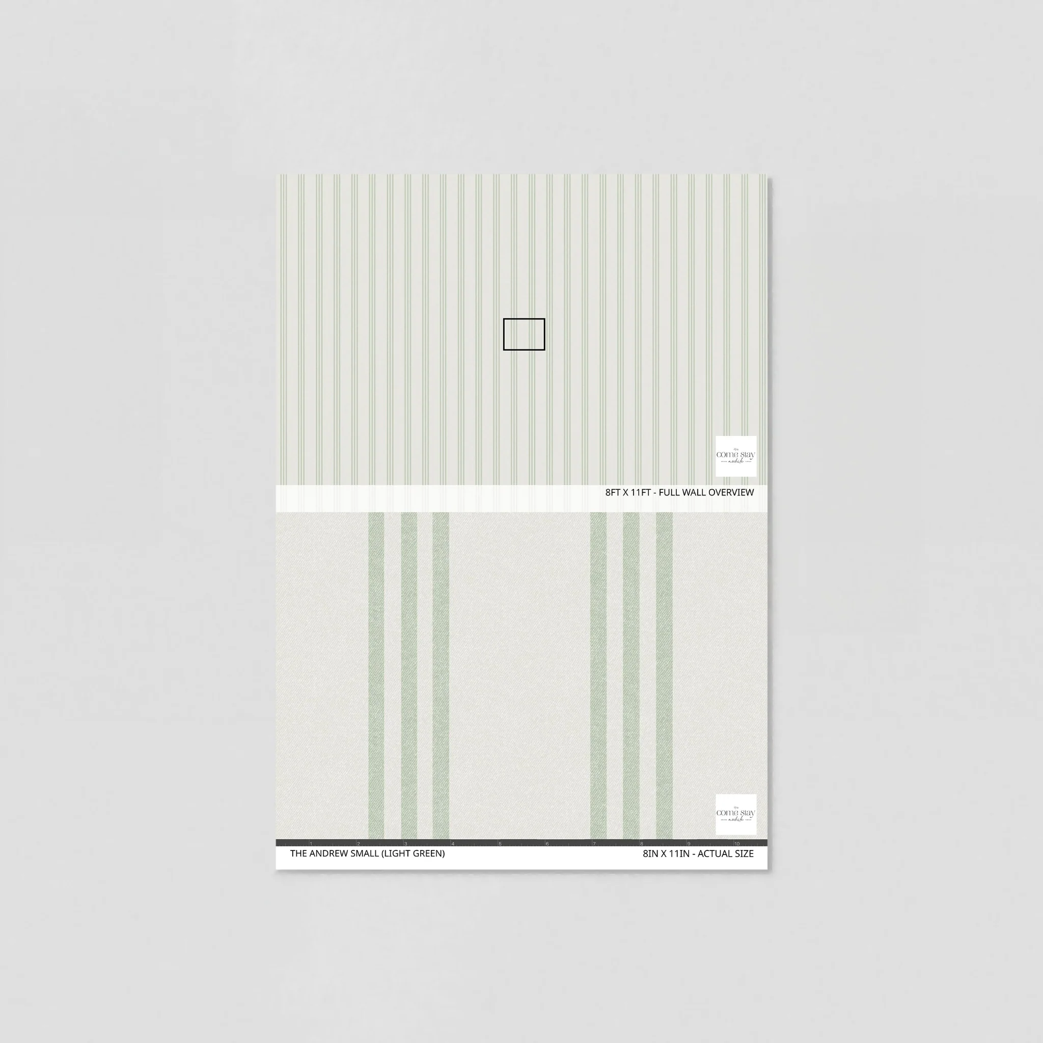 The Andrew Small (Light Green) Wallpaper - Image 6