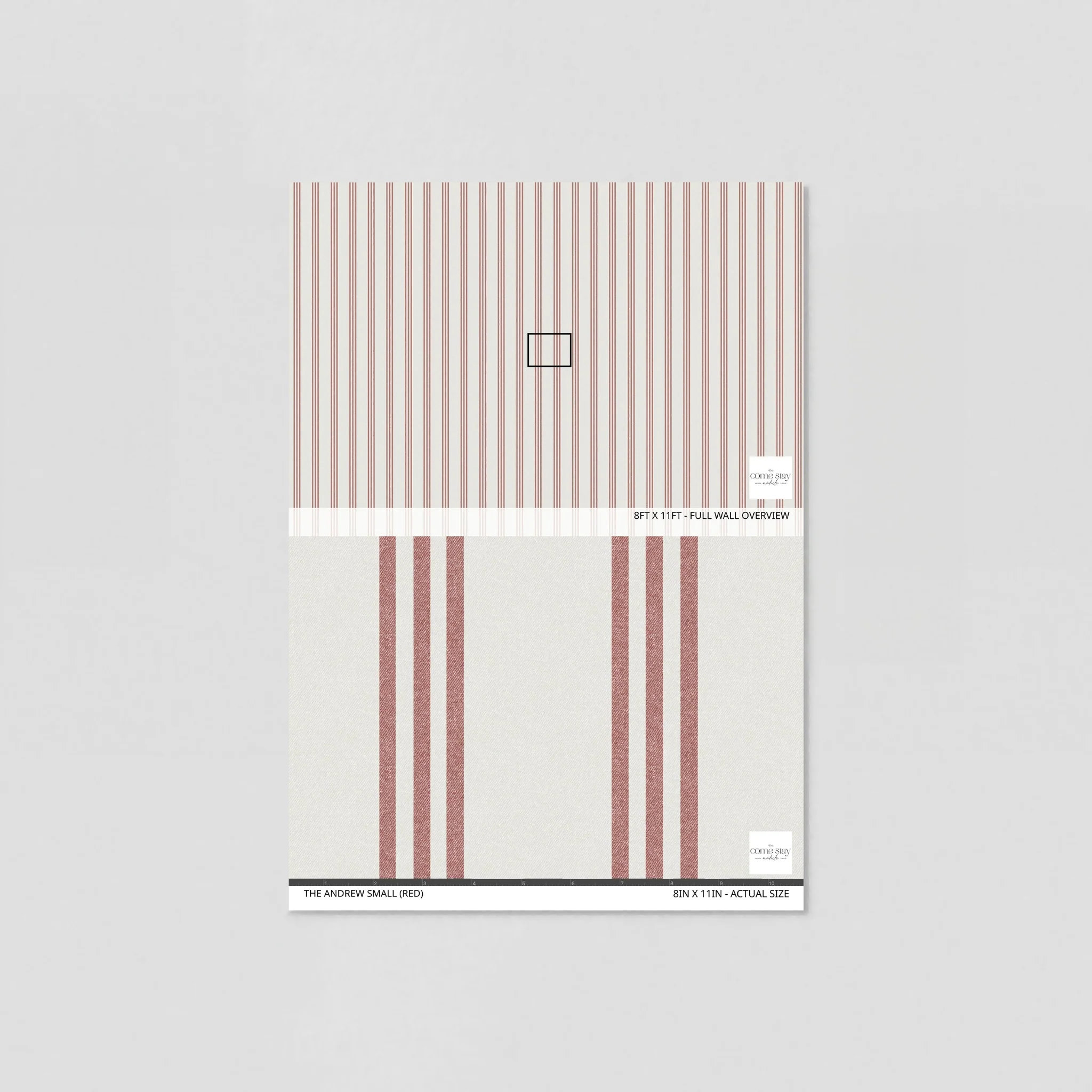 The Andrew Small (Red) Wallpaper - Image 6