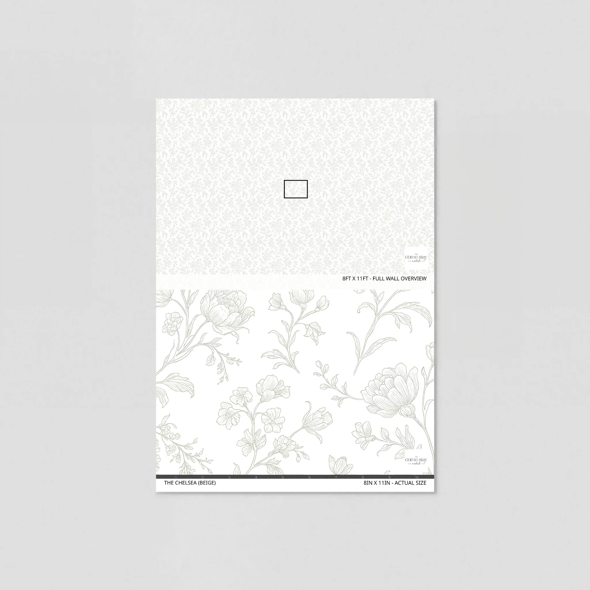 The Chelsea (Beige) Wallpaper - Image 6
