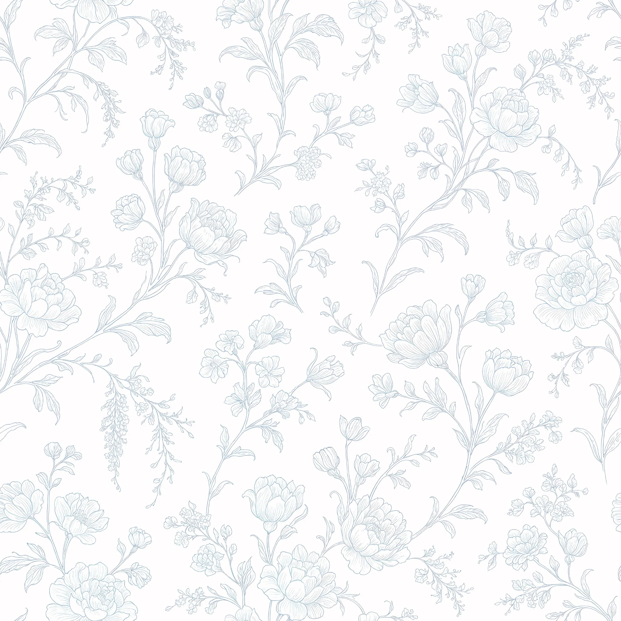 The Chelsea (Blue) Wallpaper - Image 2