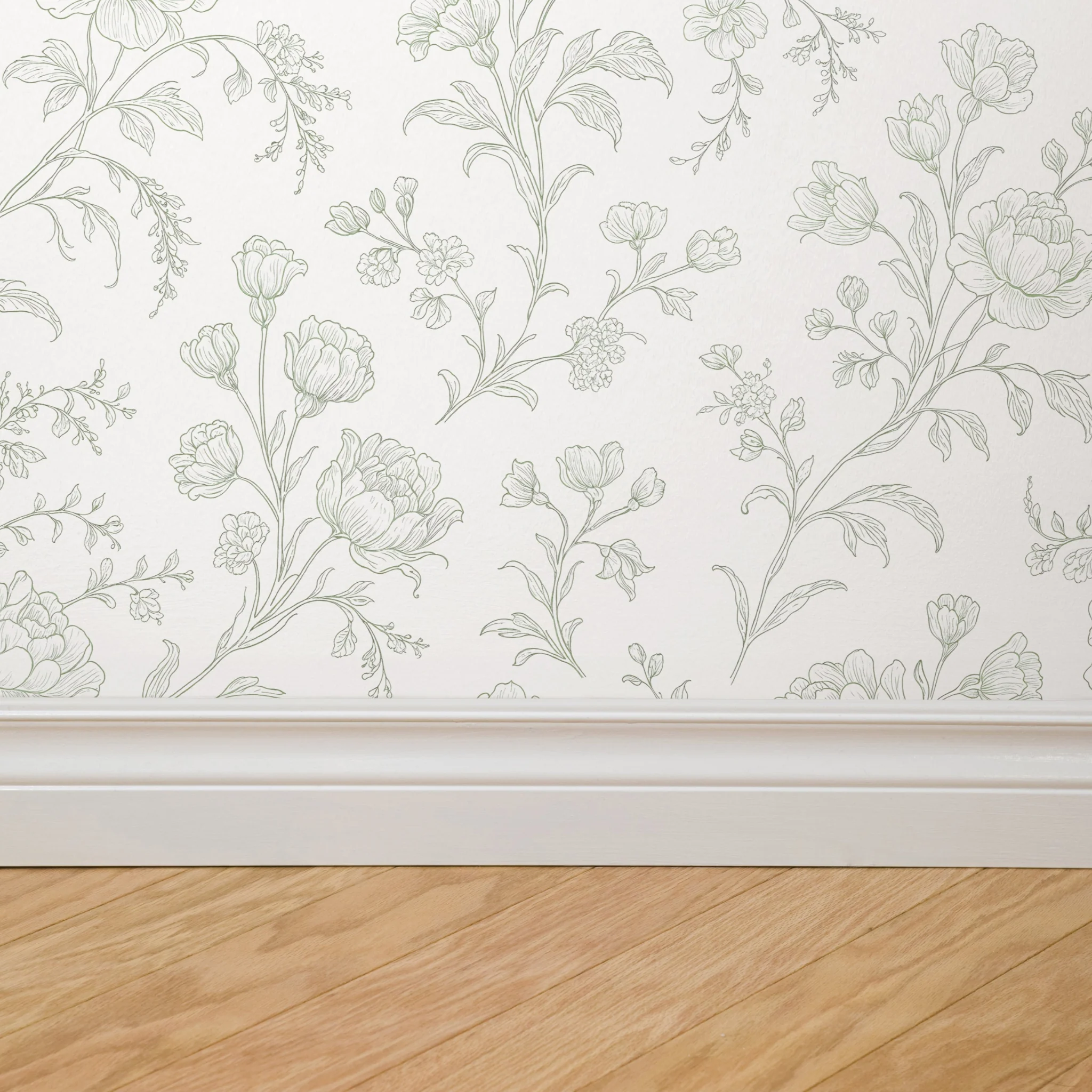 The Chelsea (Green) Wallpaper - Image 4