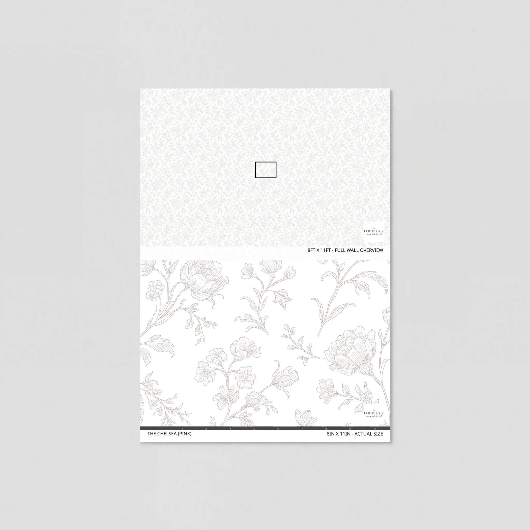 The Chelsea (Pink) Wallpaper - Image 6