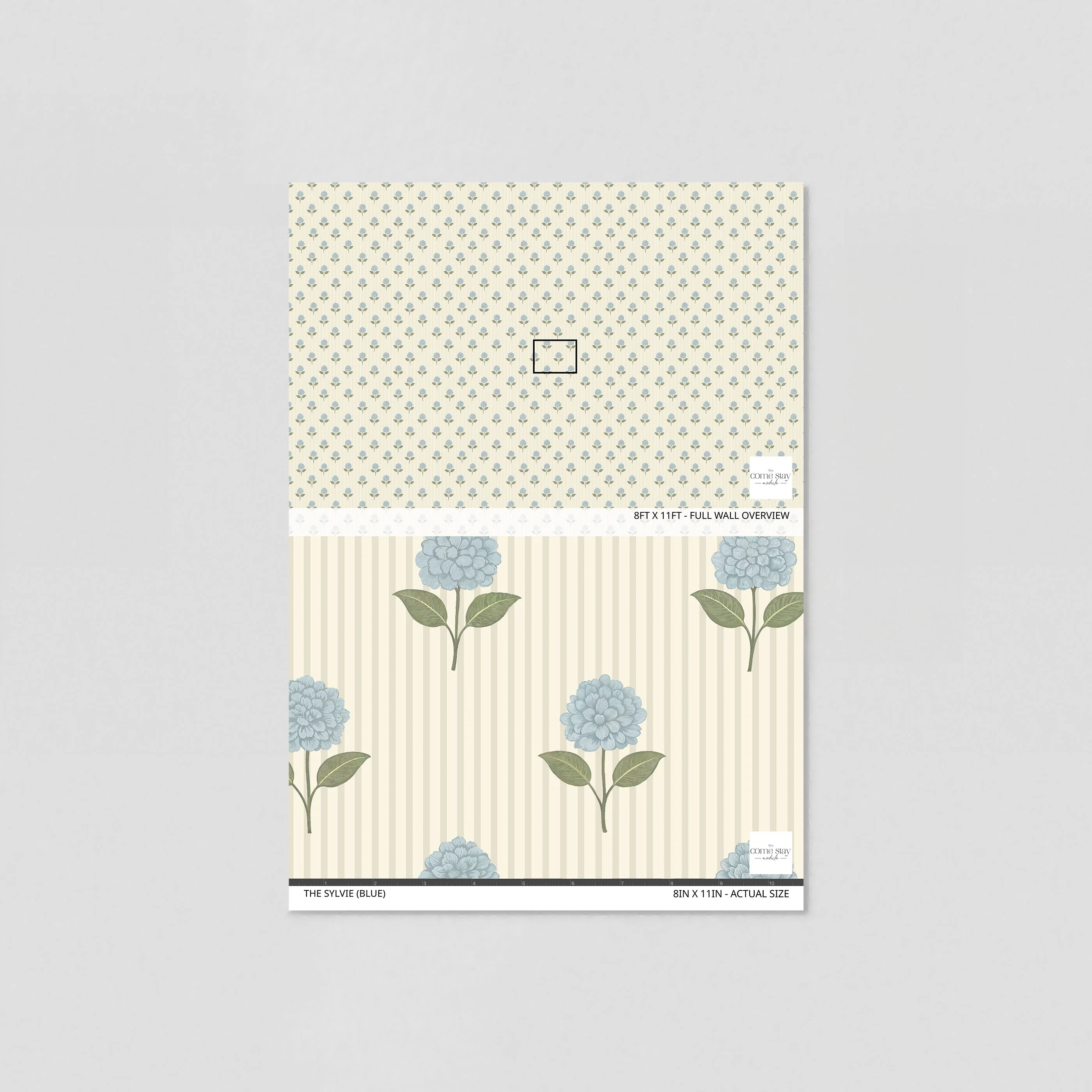 The Sylvie (Blue) Wallpaper - Image 6