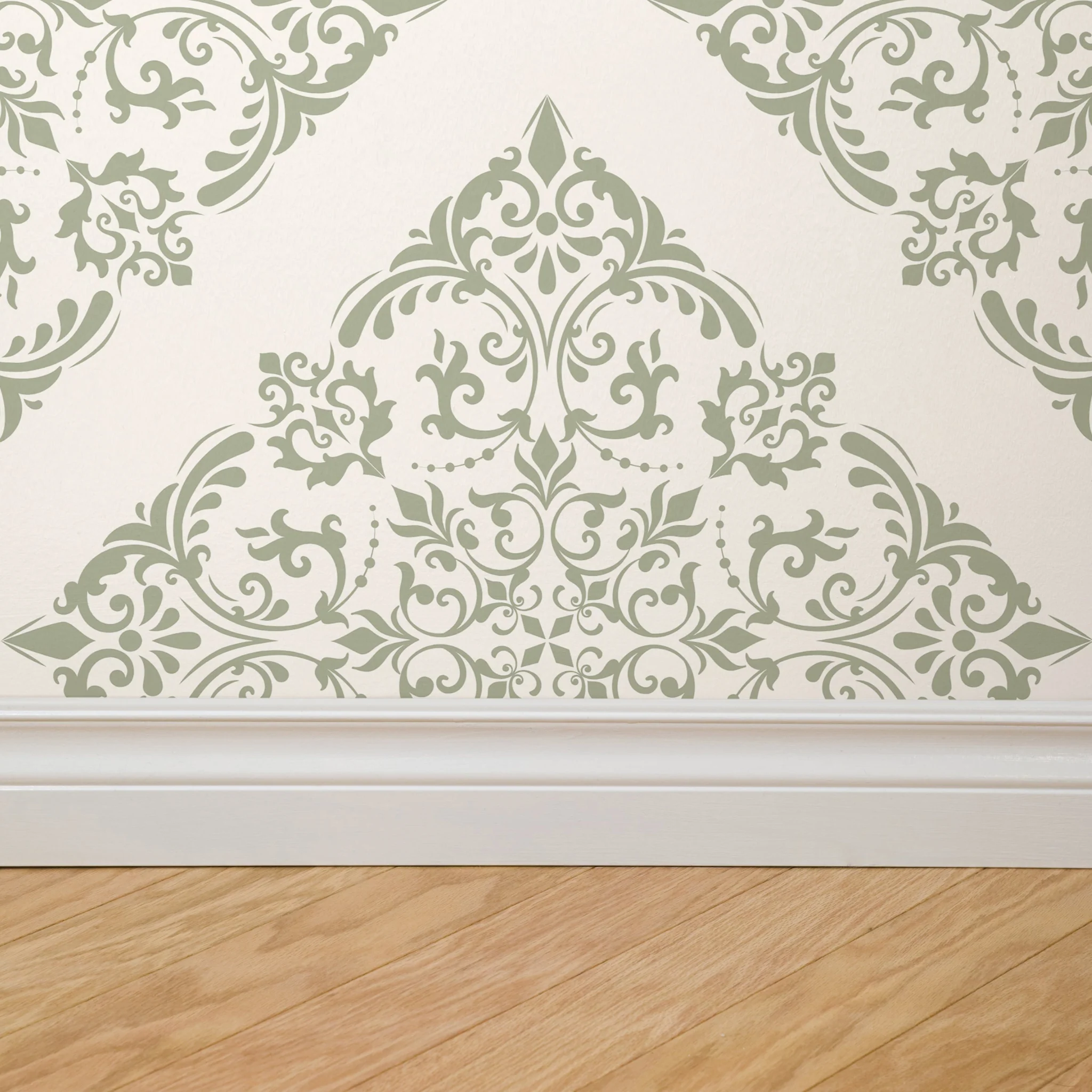 Thrifted Meadow (Sage) Wallpaper - Image 4