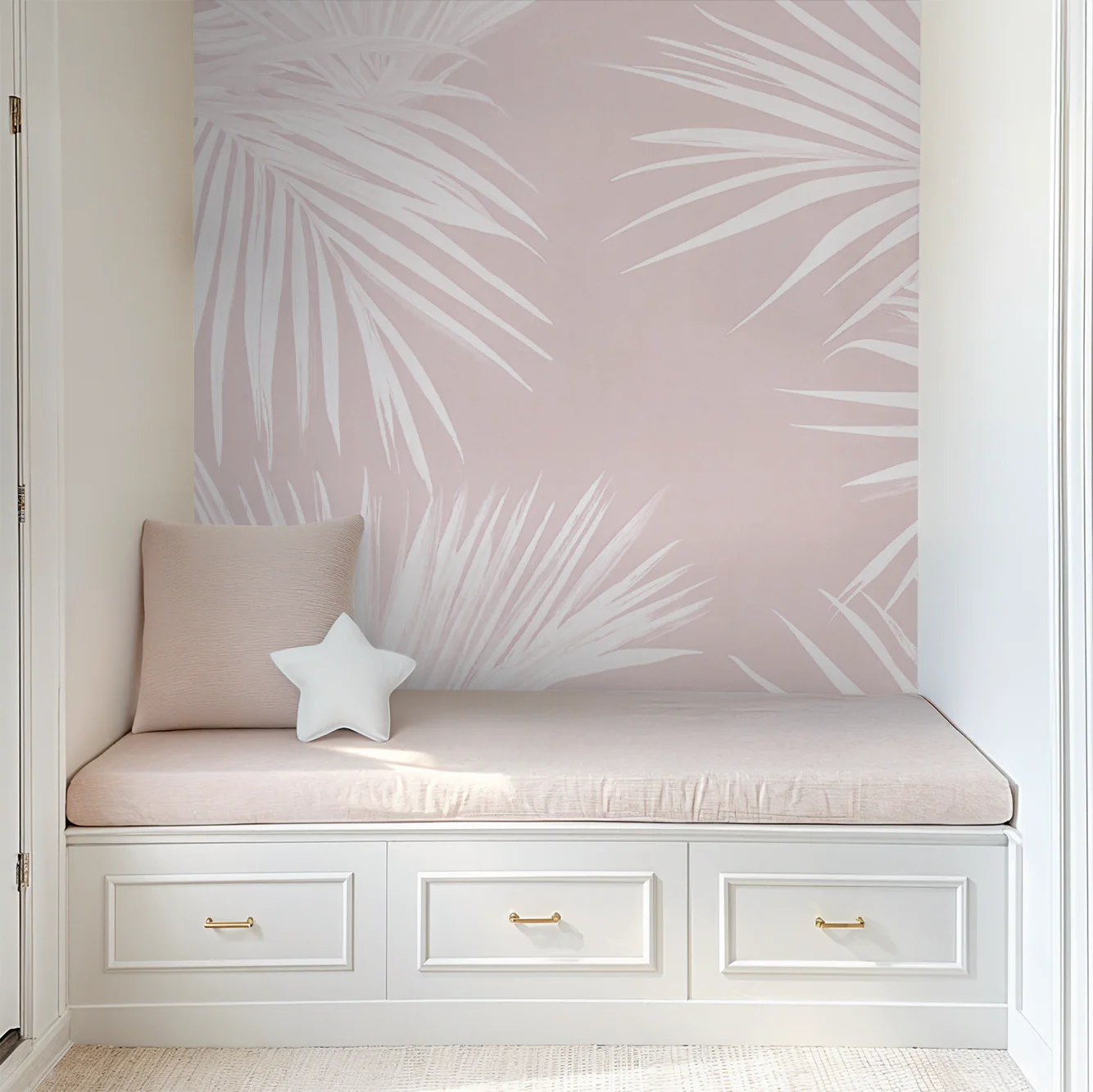 Under the Palms (Pink) Wallpaper - Image 5