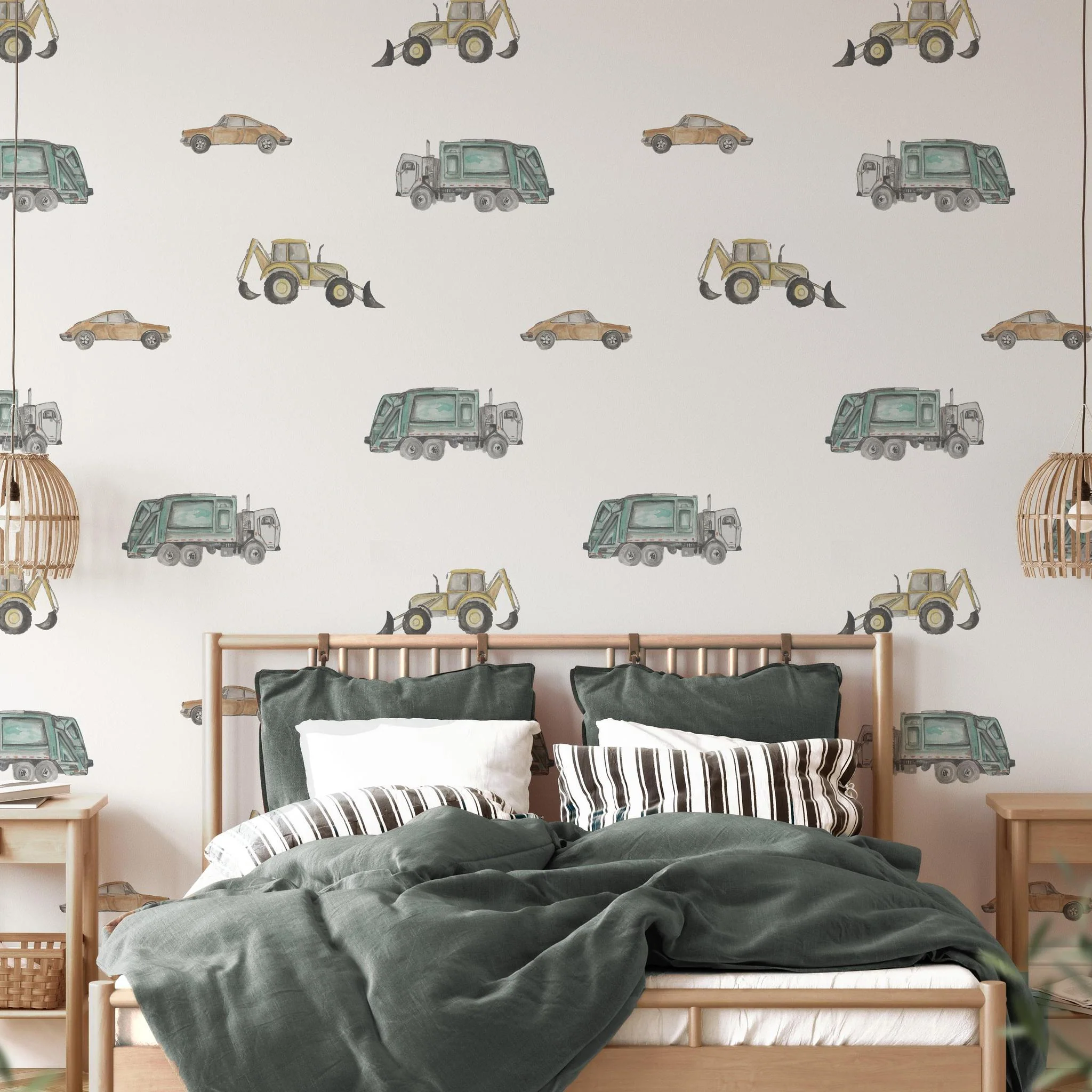 Wheels on Wheels Wallpaper - Image 3