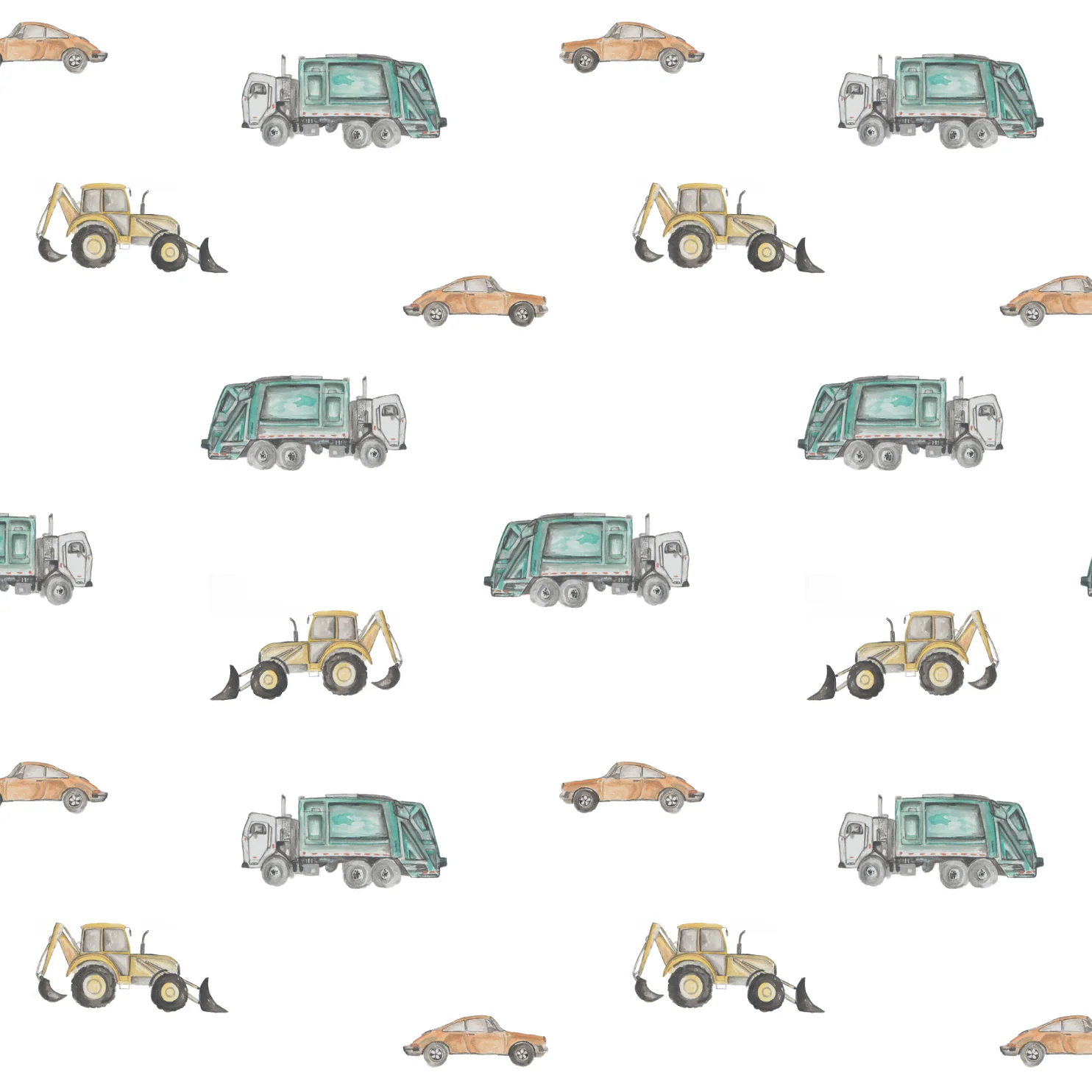 Wheels on Wheels Wallpaper - Image 5