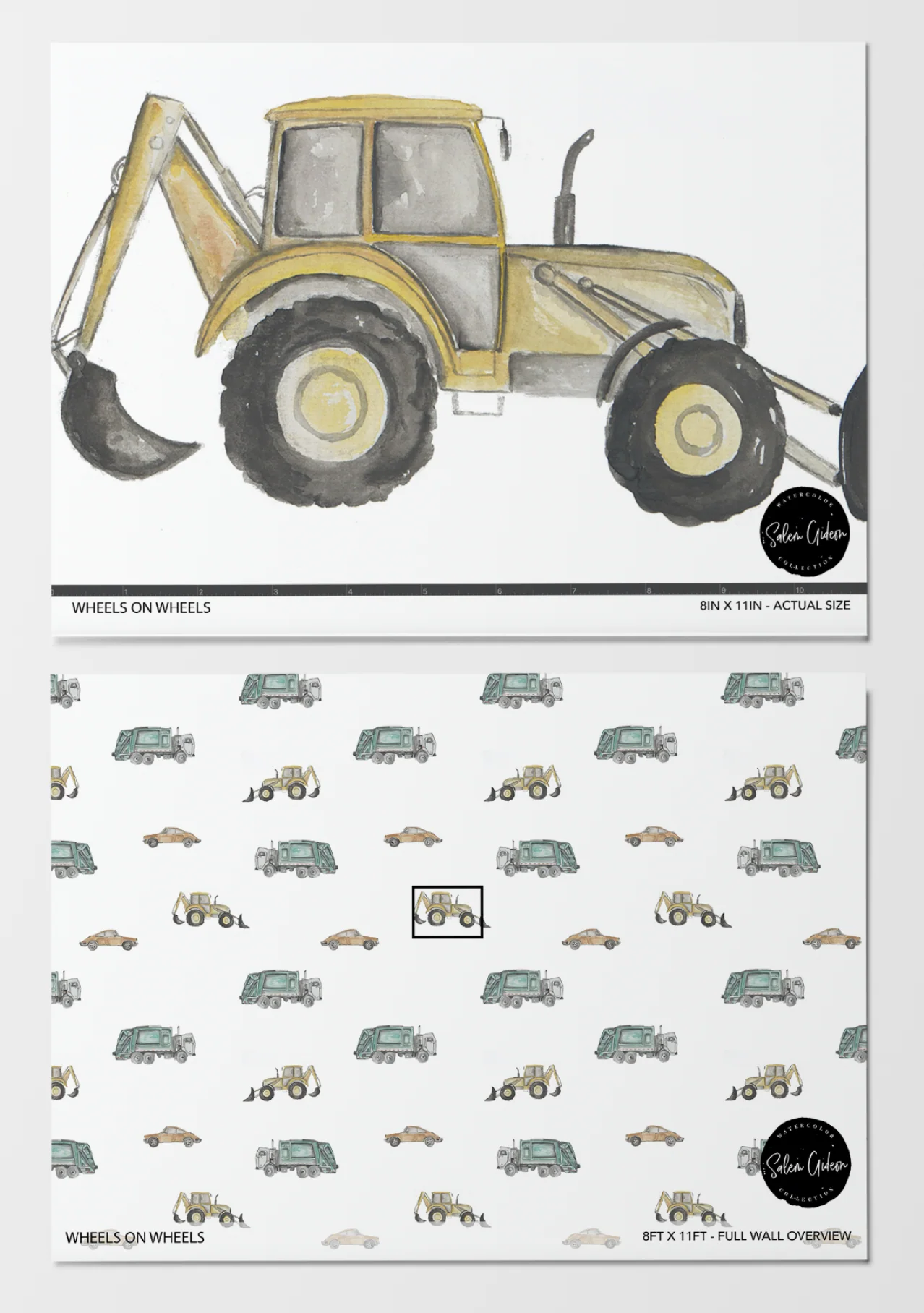 Wheels on Wheels Wallpaper - Image 7