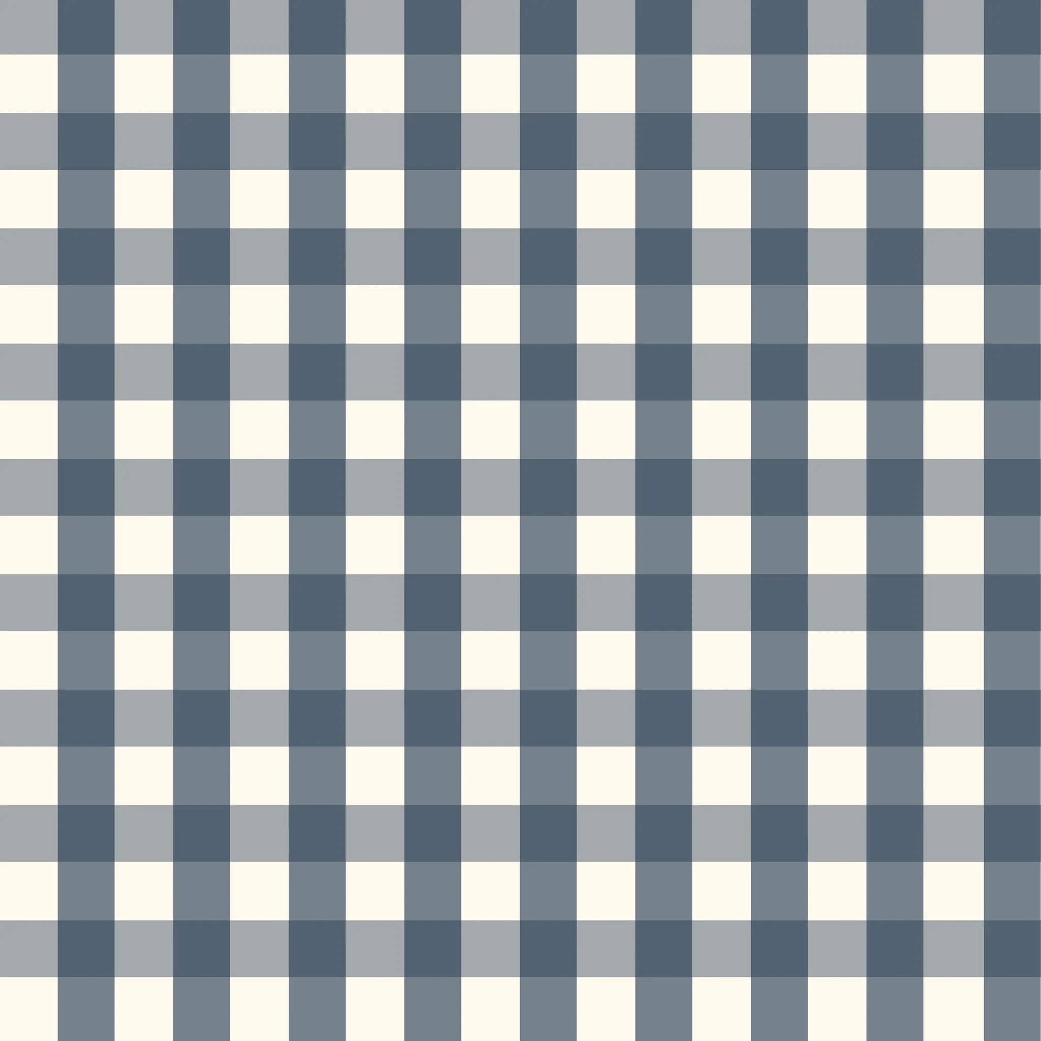 Willowside Gingham (Blue) Wallpaper - Image 2
