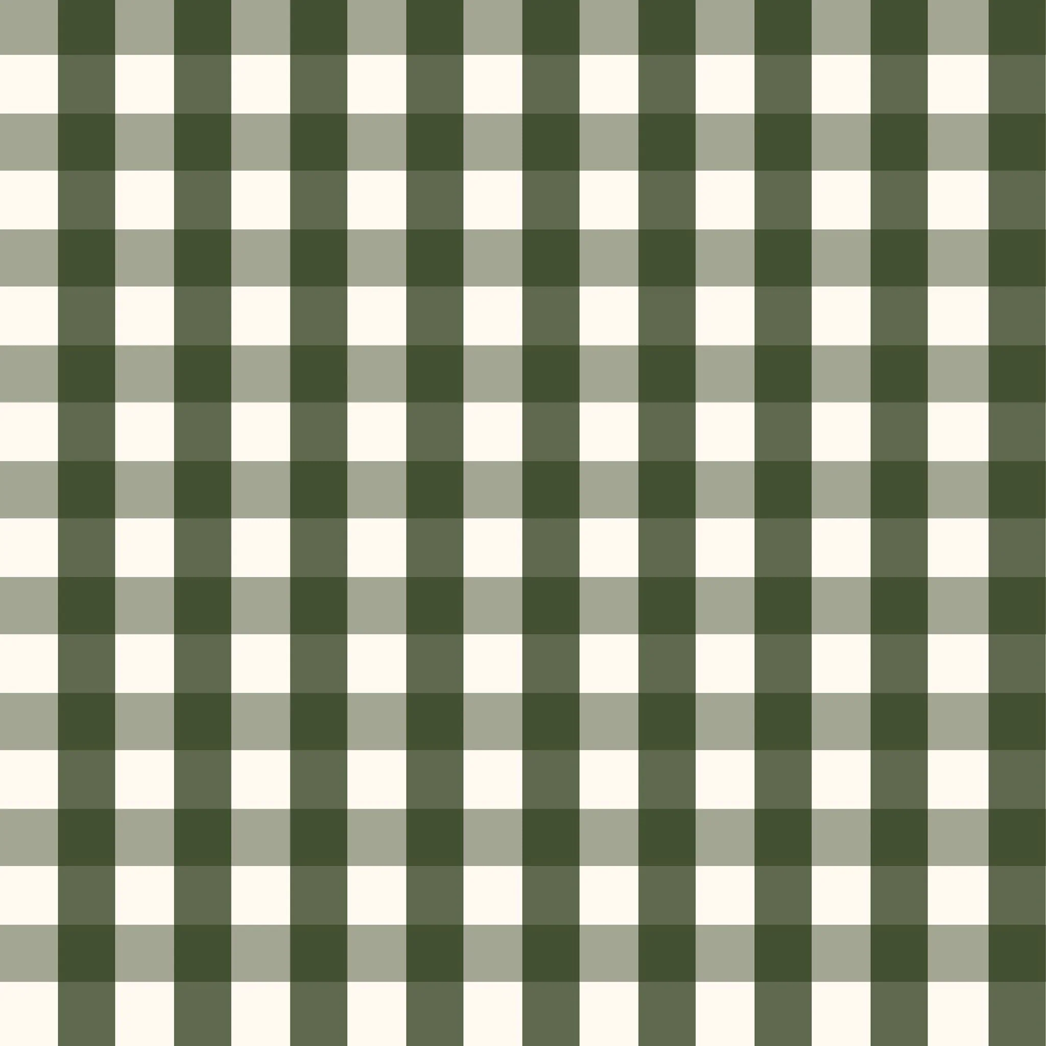 Willowside Gingham (Green) Wallpaper - Image 2