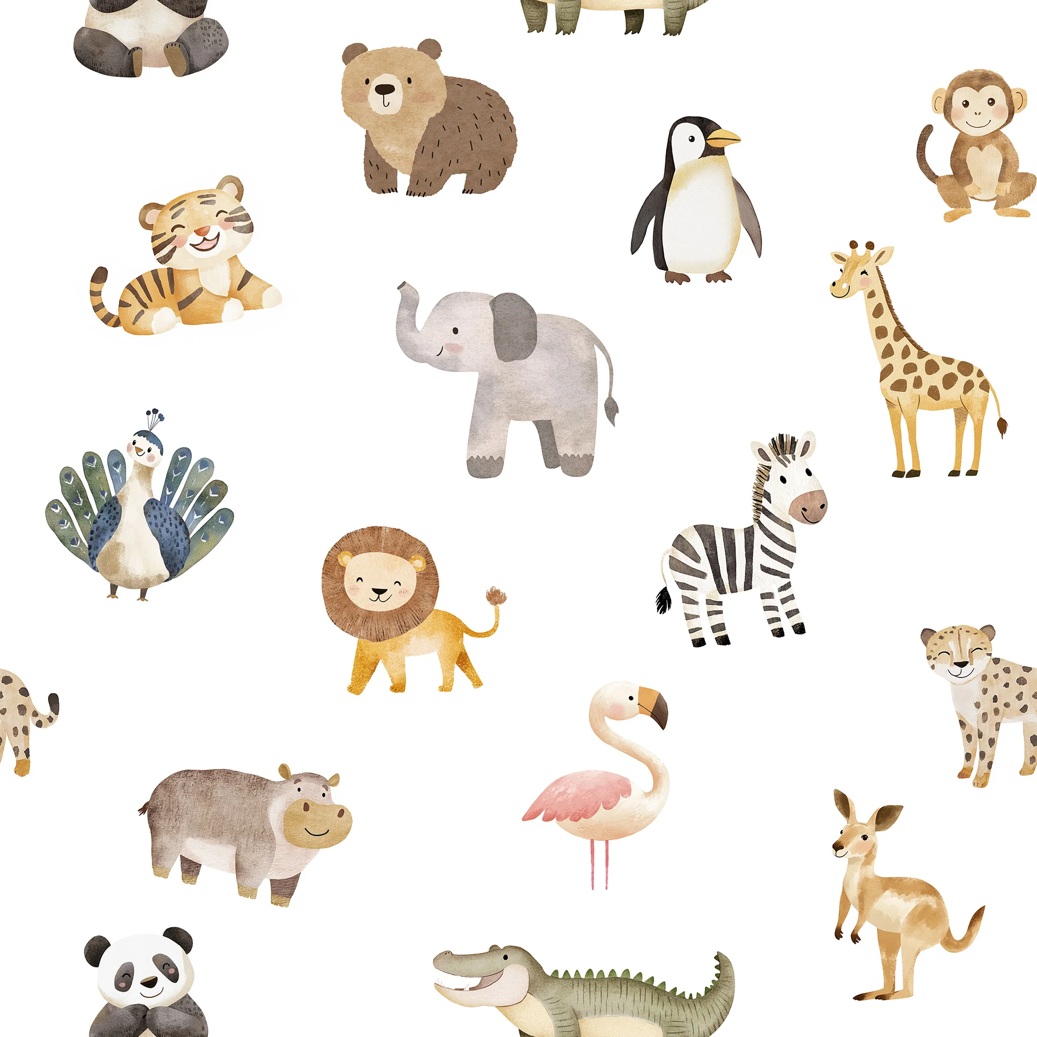 Zoo Pals Wallpaper - Image 2